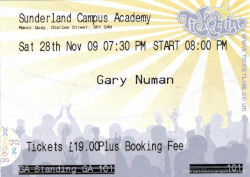 Sunderland Ticket 2009